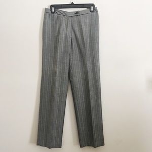 Sag Harbor Gray Pinstripe Dress Pants